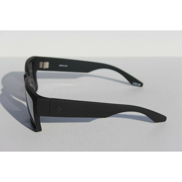 SPY OPTICS Cyrus SOSI Sunglasses Matte Black/Gray Silver Spectra Mirror NEW - Picture 6 of 8